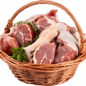 Fresh Mutton (Goat Meat) – Ready-to-Cook (1 kg)